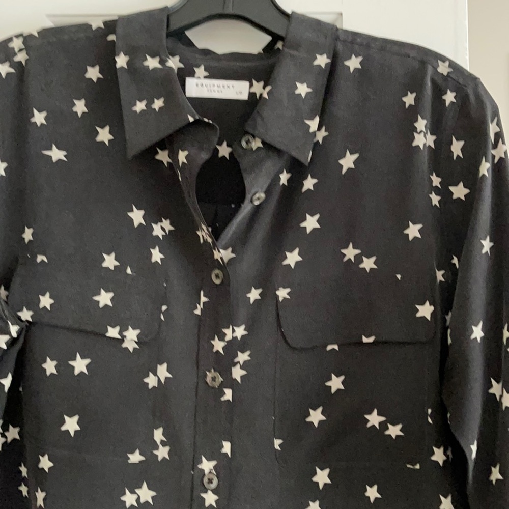 Equipment silk blouse